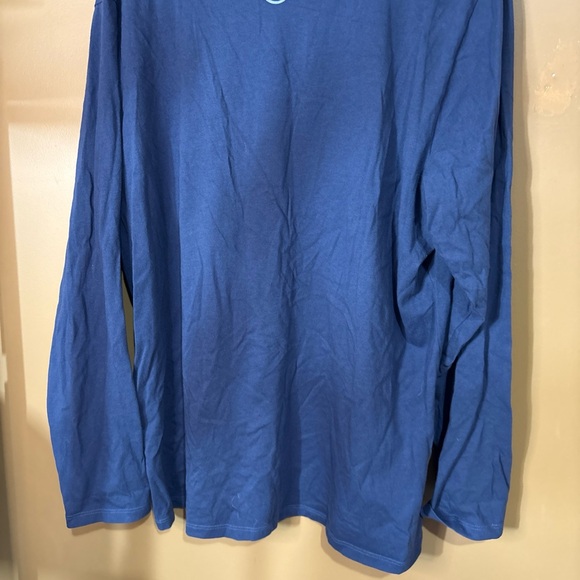 HC664 WOMEN'S SIZE XXL  LIFE IS GOOD TEE NWT Blue Long Sleeve - Picture 5 of 6
